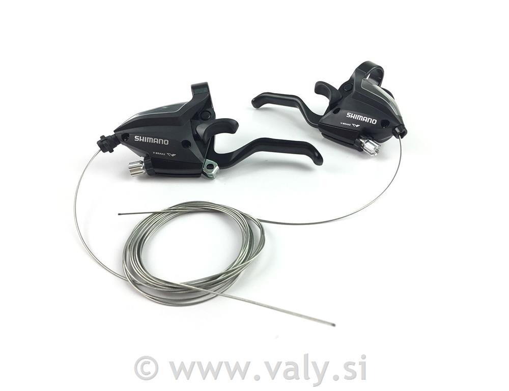 Shimano prestavno zavorne ročice ST-EF500 3x7/8 prestav