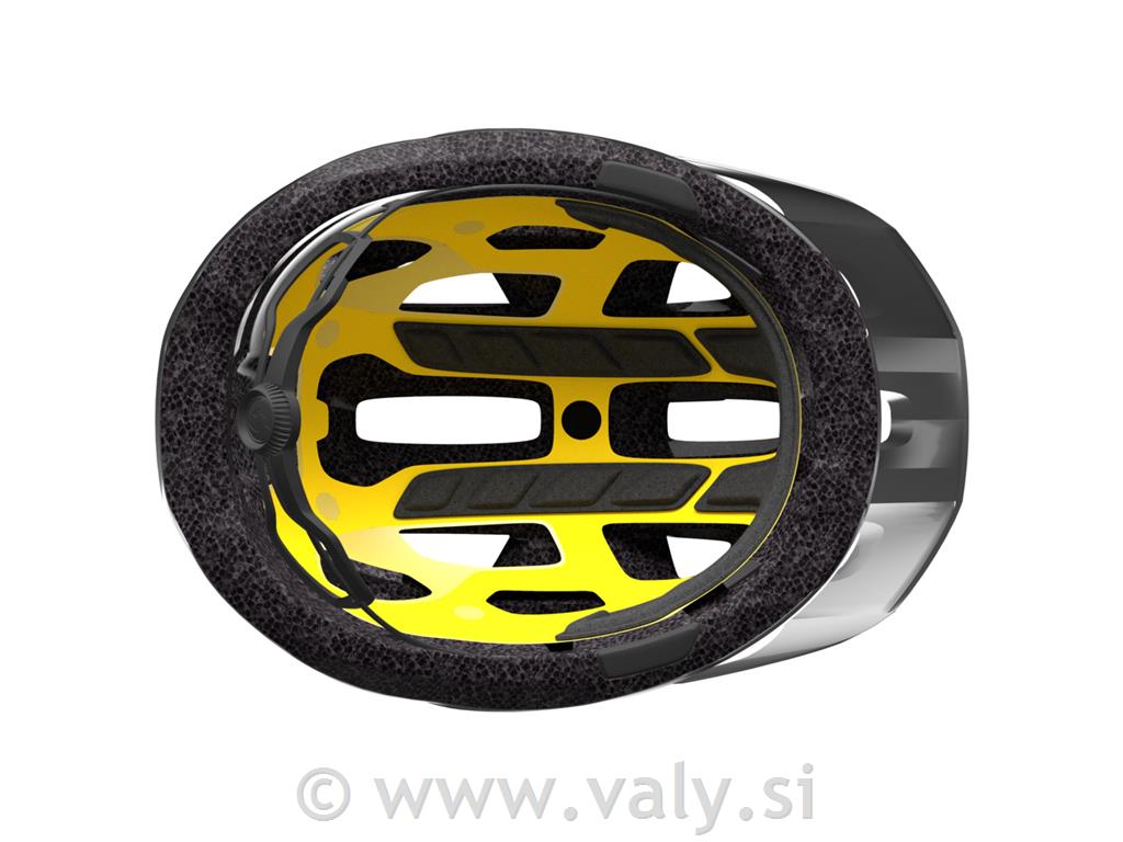 Scott čelada Supra Plus vougue srebrna