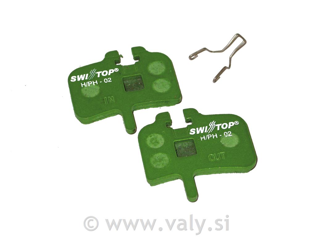 Swissstop organske disk zavorne obloge