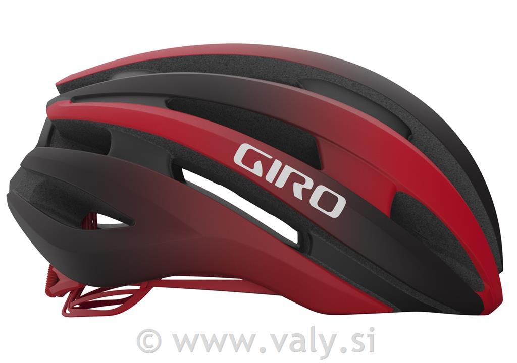 Giro čelada Synthe Mips® črna rdeča