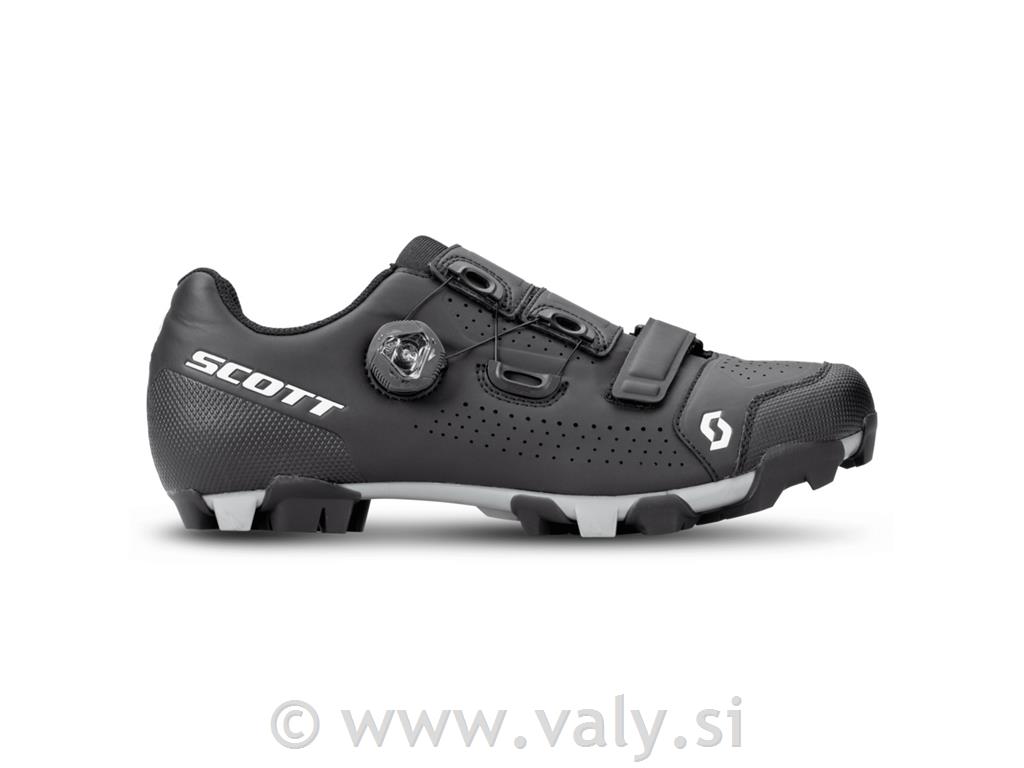 Scott kolesarski čevlji MTB Team Boa črna bela