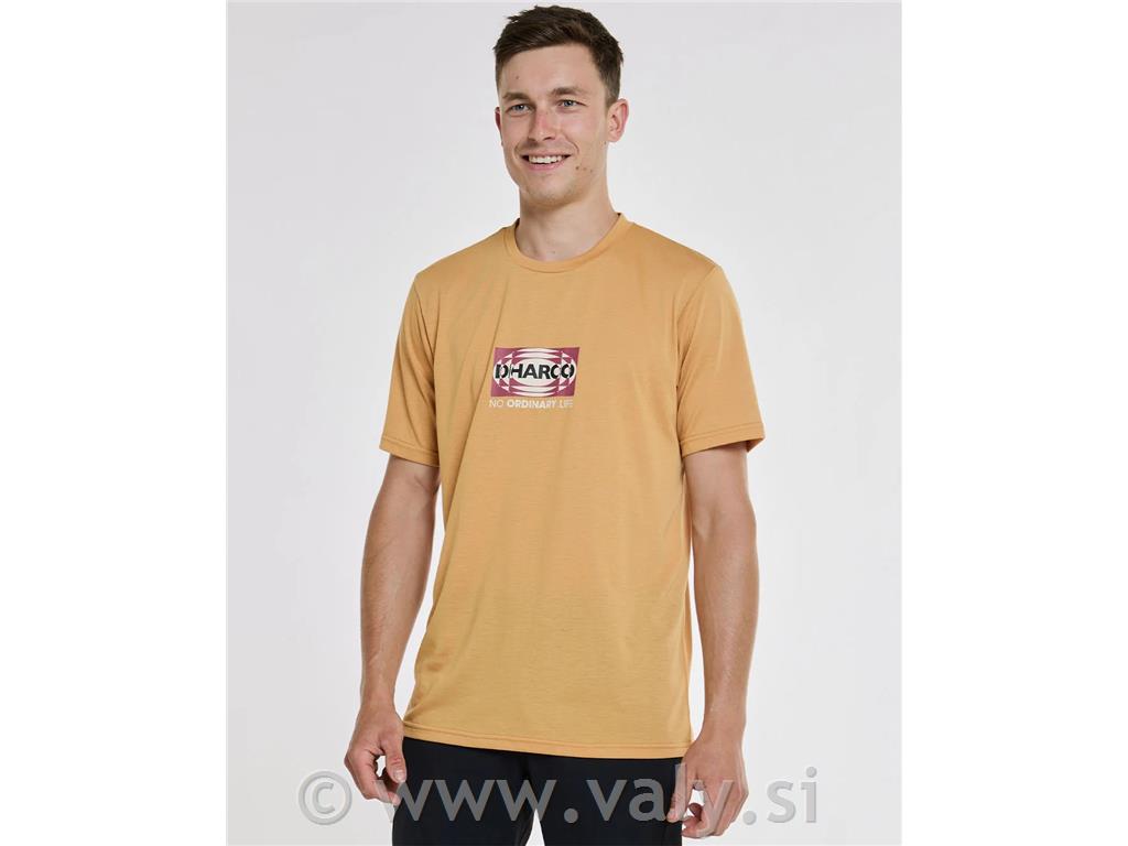 DHaRCO kratka tehnična majica Tech Tee Golden