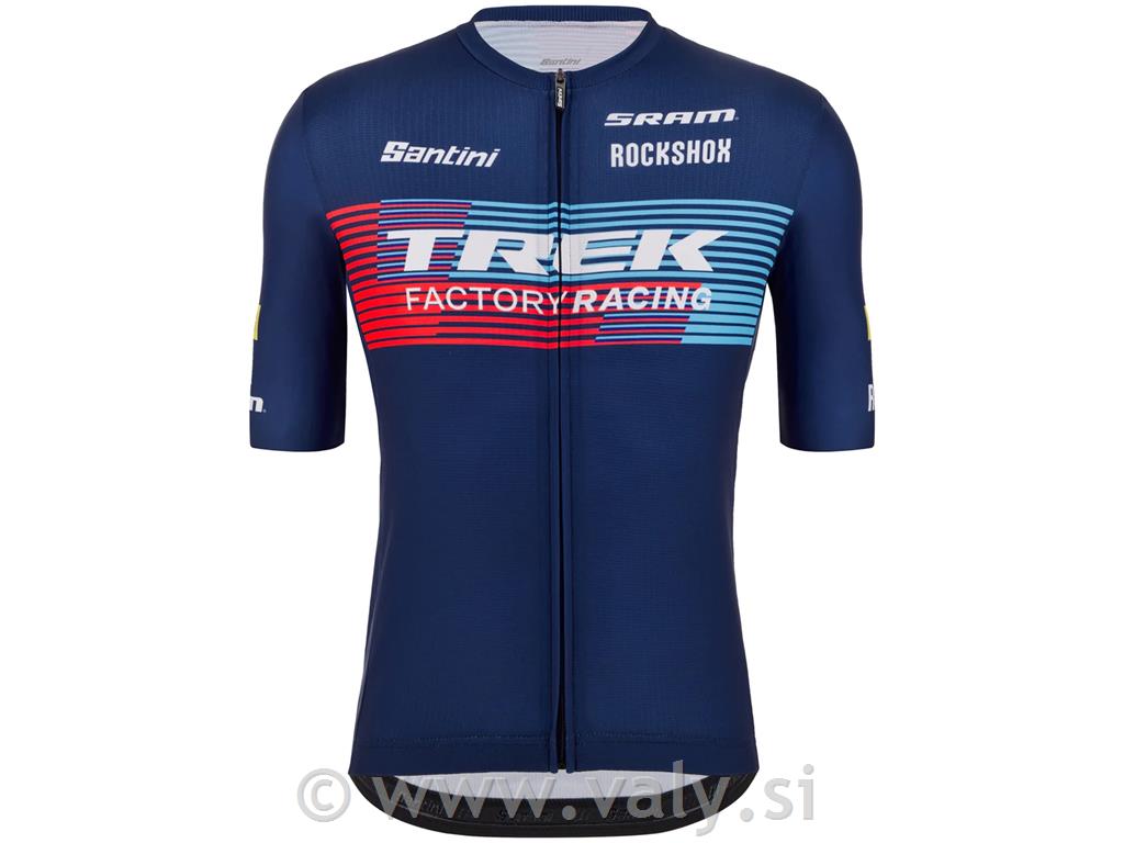 Santini kolesarska majica Trek Factory Racing Replica 2023