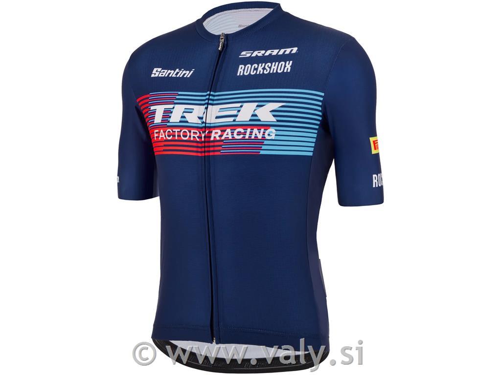 Santini kolesarska majica Trek Factory Racing Replica 2023
