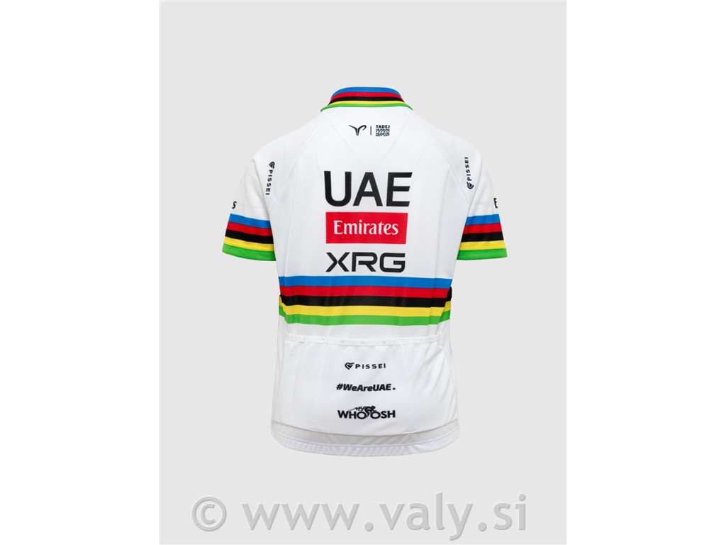 Pissei otroška kolesarska majica UAE World champion