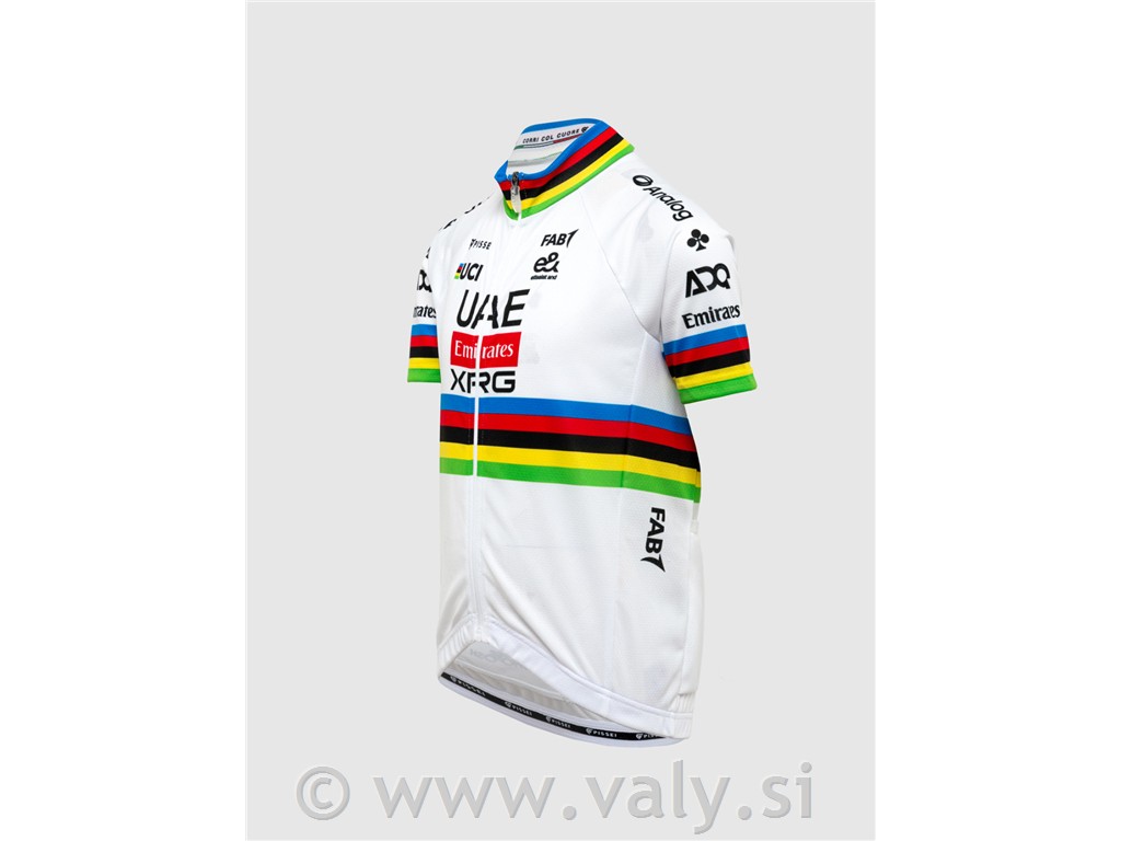 Pissei otroška kolesarska majica UAE World champion