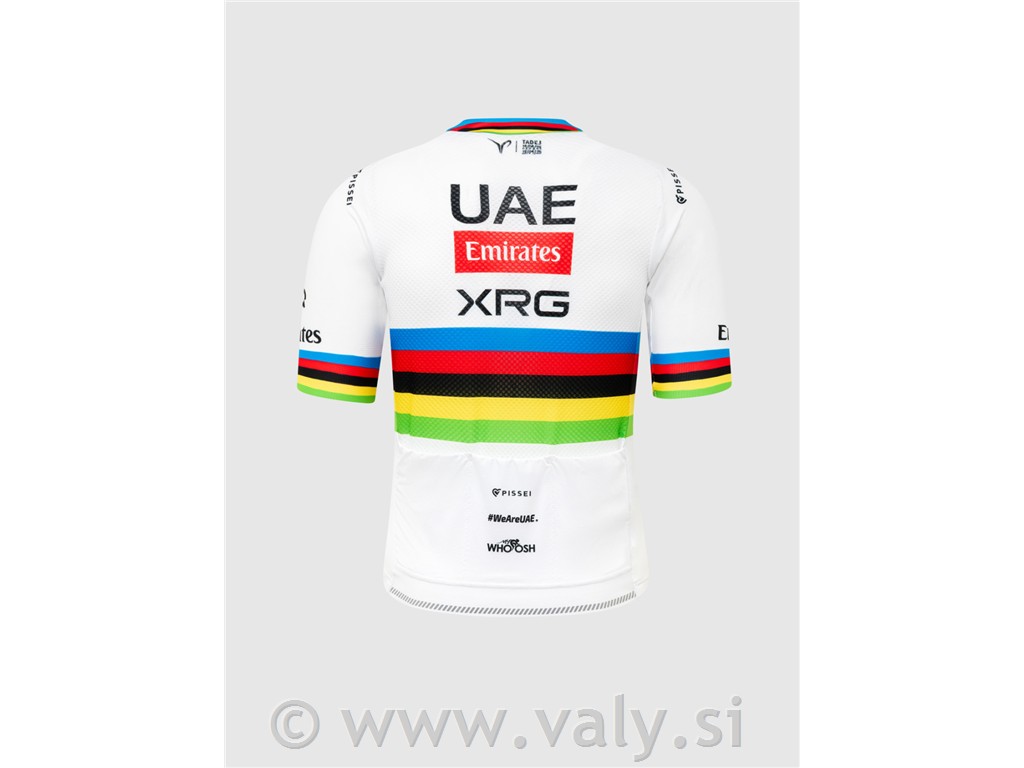 Pissei kolesarska majica UAE XRG replica svetovni prvak