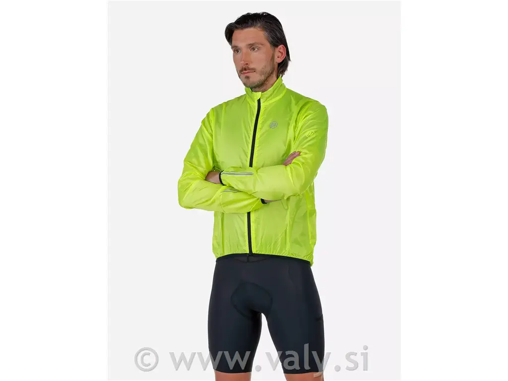 Bicycle Line moška vetrovka Stelvio rumena