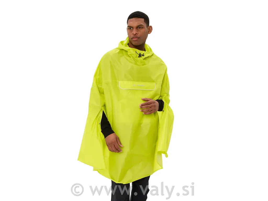 Vaude pelerina Valdipino fluo rumena