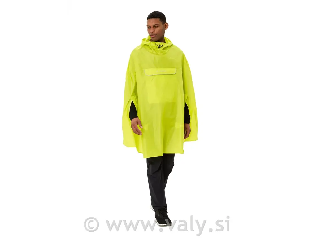 Vaude pelerina Valdipino fluo rumena