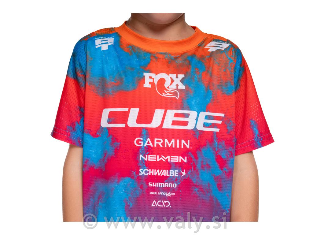 Cube otroška majica Cube MTB ROOKIE X ACTION TEAM