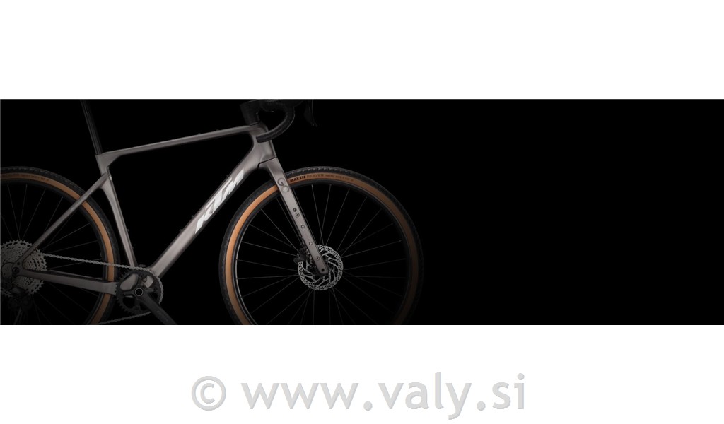 KTM gravel kolo Gravelator Pro siva (moon rock matt)