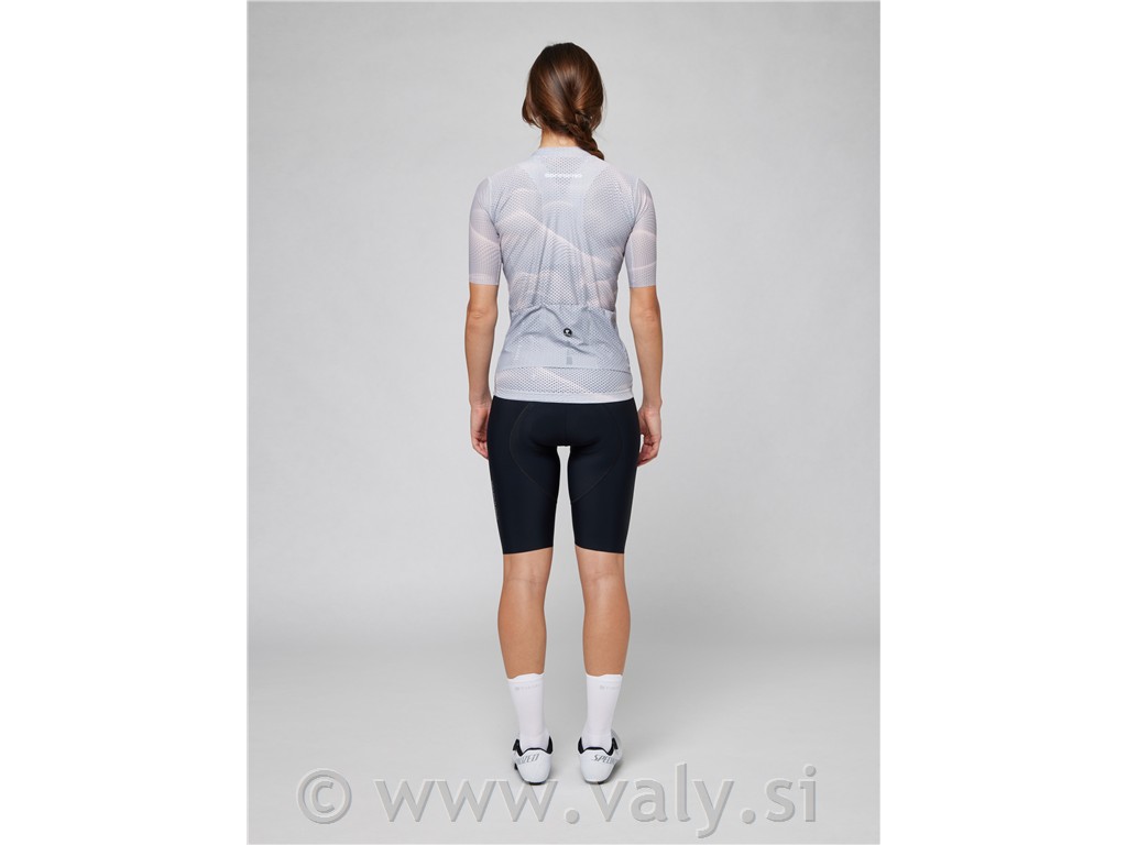 Pissei ženska majica Sanremo kratka majica siva - roza