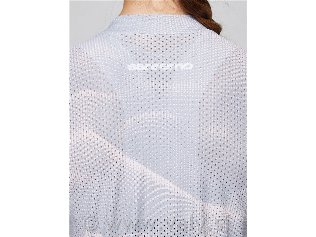 Pissei ženska majica Sanremo kratka majica siva - roza