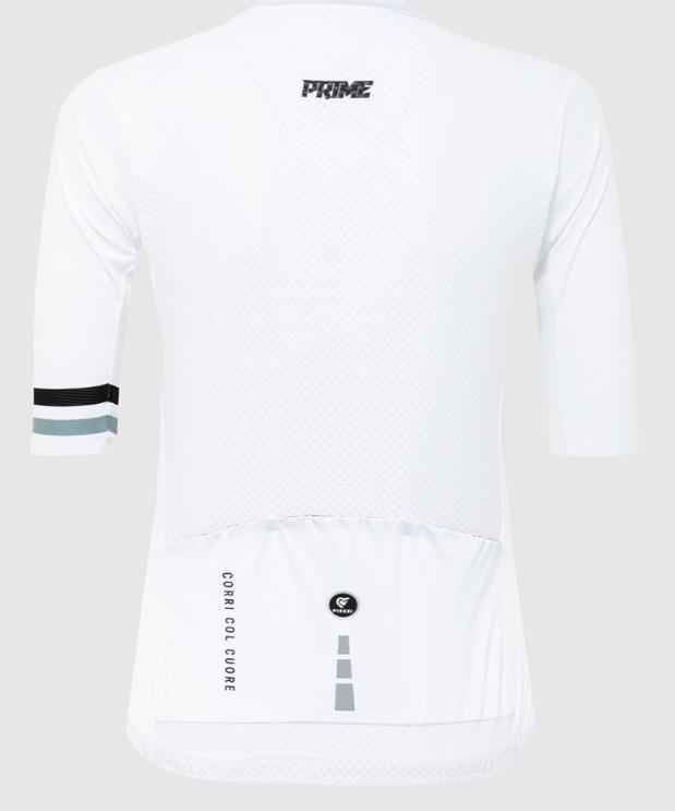 Pissei kratka ženska majica Prime "Bianco/Lettering"