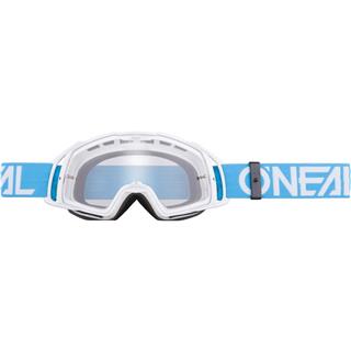 O`Neal goggle očala B-20 FLAT modra bela clear
