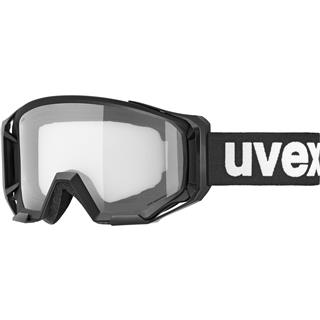 Uvex očala Athletic CV črna belo - transparent steklo