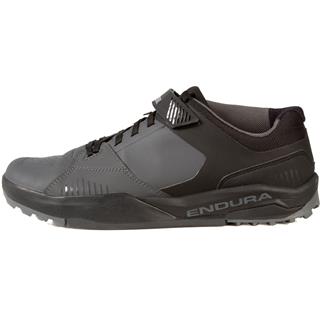 Endura flat čevlji MT500 Burner Clipless Shoe SPD črna siva