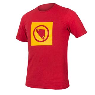 Endura kratka T-shirt majica One Clan Icon rdeča