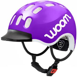 WOOM otroška kolesarska čelada vijolična