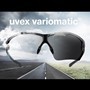 Uvex očala pace stage V črna, zrcalno zeleno steklo Uvex očala pace stage V črna, zrcalno zeleno steklo