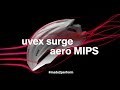 Uvex čelada surge aero MIPS črna zelena Uvex čelada surge aero MIPS črna zelena